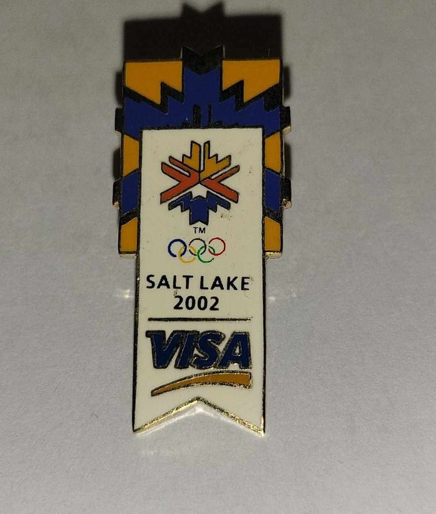 Pin's Visa Salt Lake J.O 2002 (D'occasion) à Yvorne pour CHF 1 – avec ...