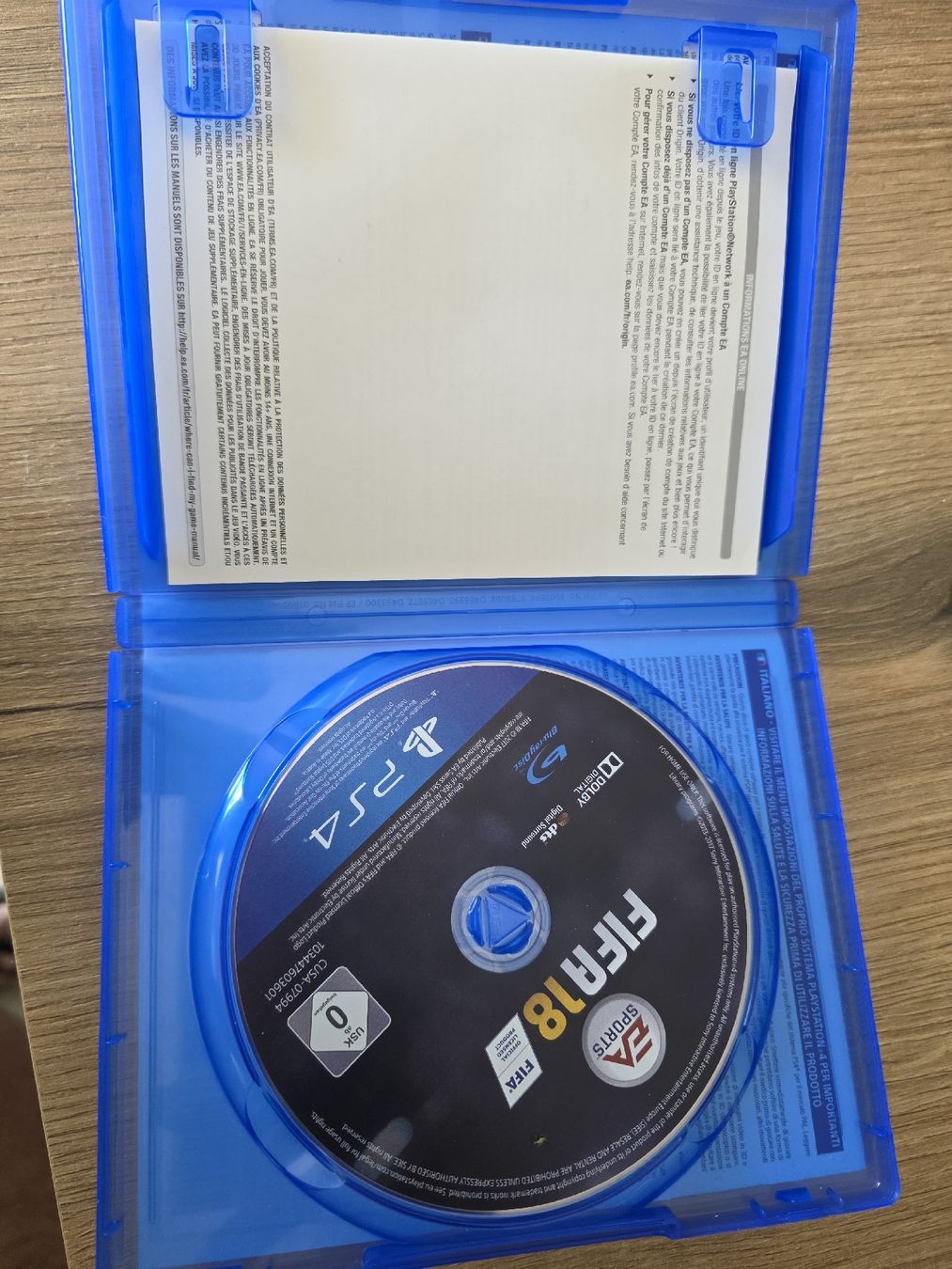 Giochi:  PS4 FIFA 18 – Usato da Kreuzlingen venduto da Dirija1 1