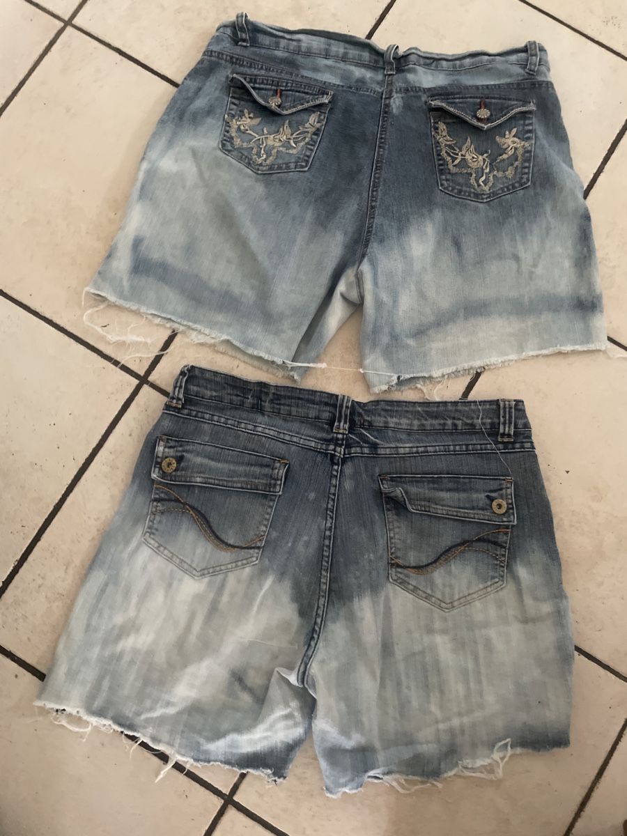 Pantaloni: 2 stretch Jeans Shorts, Gr.42 – Usato da Obergerlafingen venduto da cabo4 1