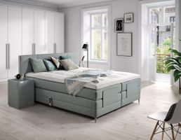 2x 90x200cm  180x200cm MATRATZE Luxus Velda Boxspringbett