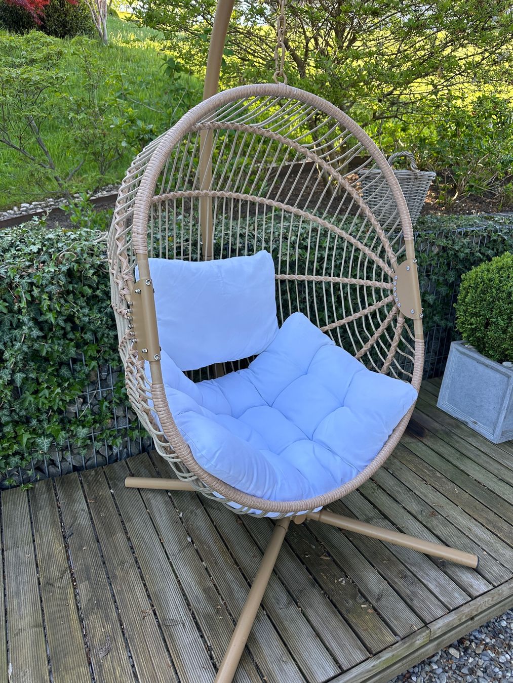 Poltrone pensili da giardino: Hängesessel – Usato da Meggen venduto da kingmills