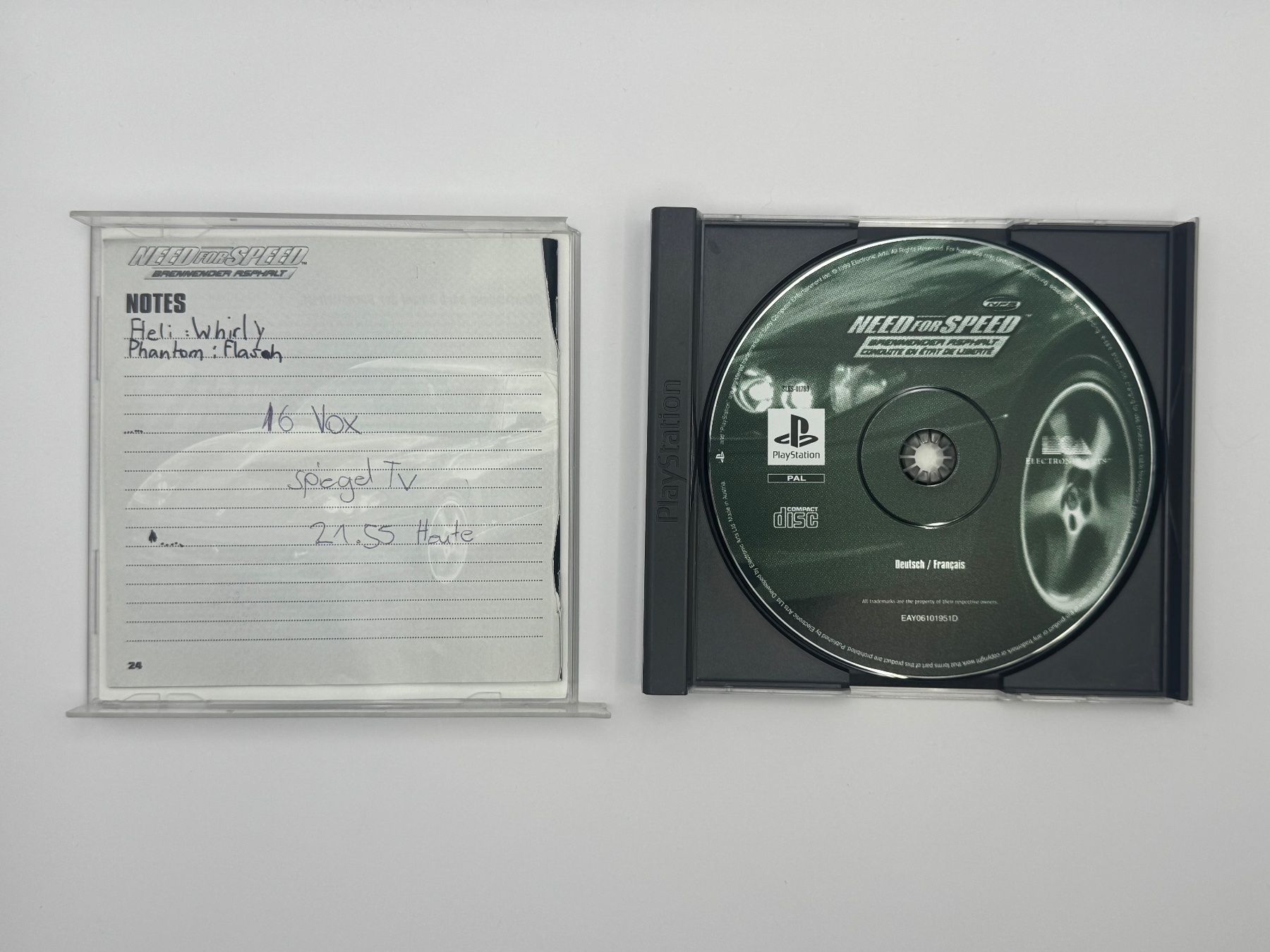 Sony Giochi: Need for Speed Brennender Asphalt - Playstation 1 – Usato da Bettlach venduto da awi_7jcb 3