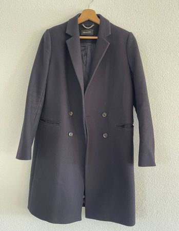 Manteau en laine mélangée Massimo Dutti taille M