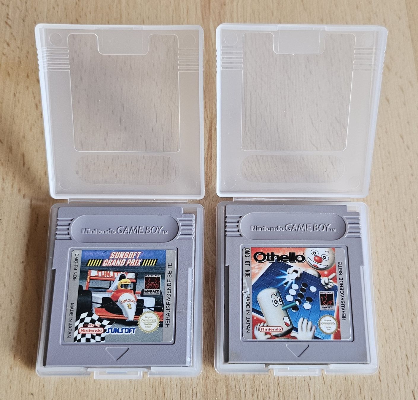 Nintendo Konsolen: Nintendo GAME BOY pocket im Clear-Case mit Games – Gebraucht aus Ochlenberg von on3x 3