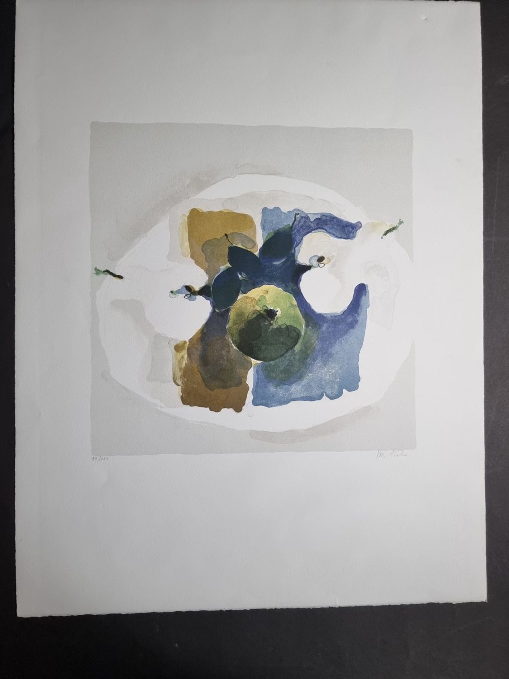Grafica & Litografie: HANS-RUEDI SIEBER LITHOGRAPHIE SIGNIERT NUMMERIERT – Usato da Gersau venduto da grafik-kunst 3