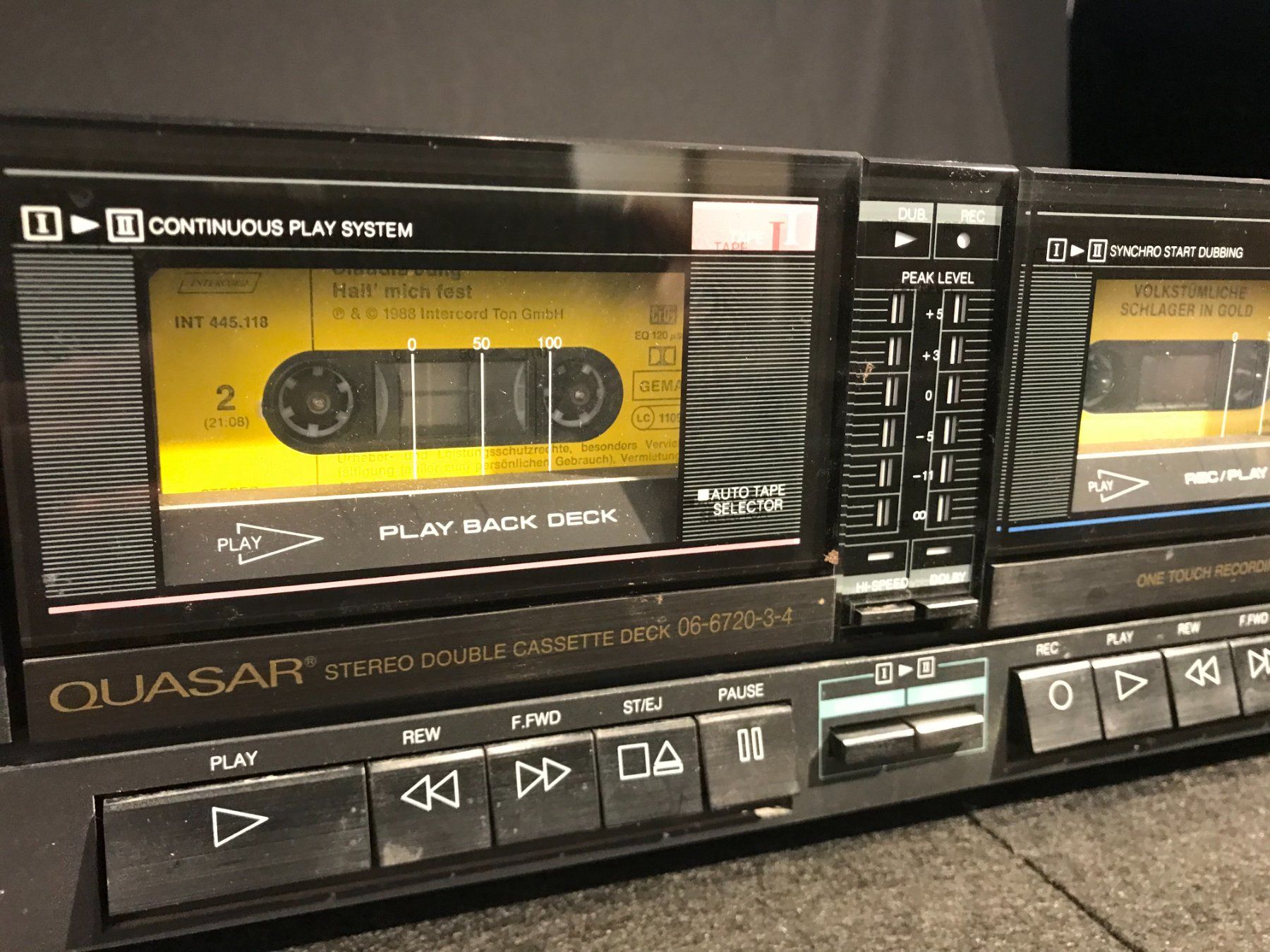 Registratori: Quasar  Doppe Tape Deck 06-6720 – Difettoso da Würenlingen venduto da Schneiderhifi