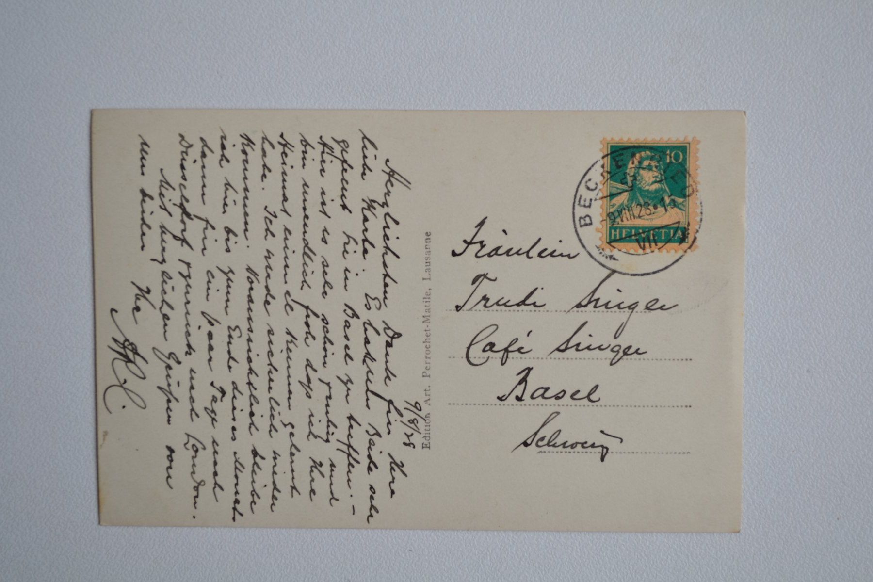 Cartoline postali: AK Beckenried NW – Usato da Beinwil am See venduto da kajak55 1