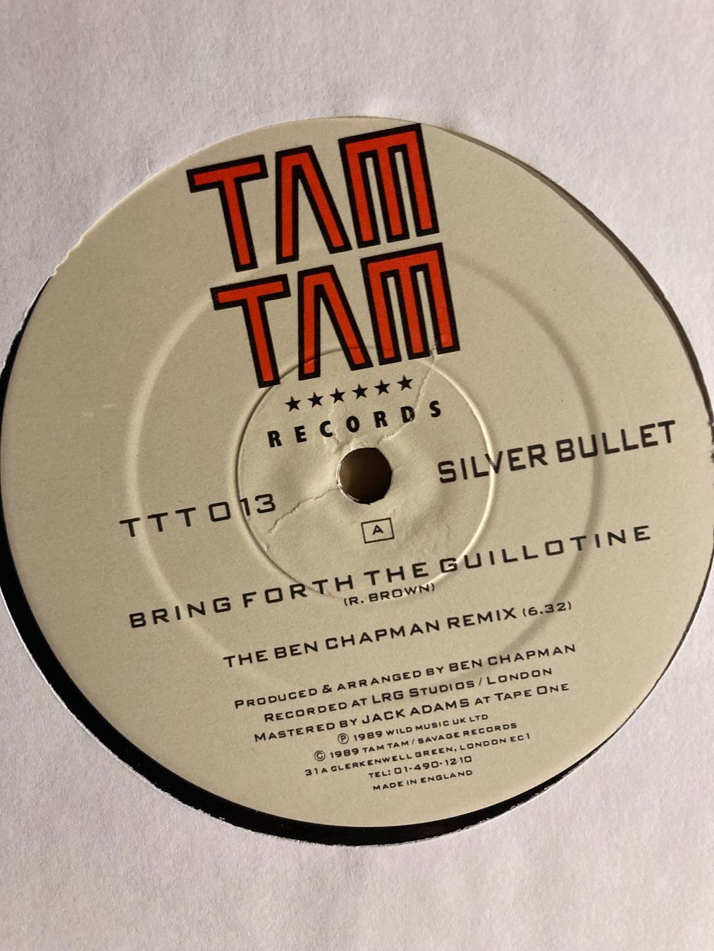 Dischi in vinile: Silverbullet (Britcore Rap 80s) – Usato da Dotzigen venduto da BIKES.AND.RECORDS