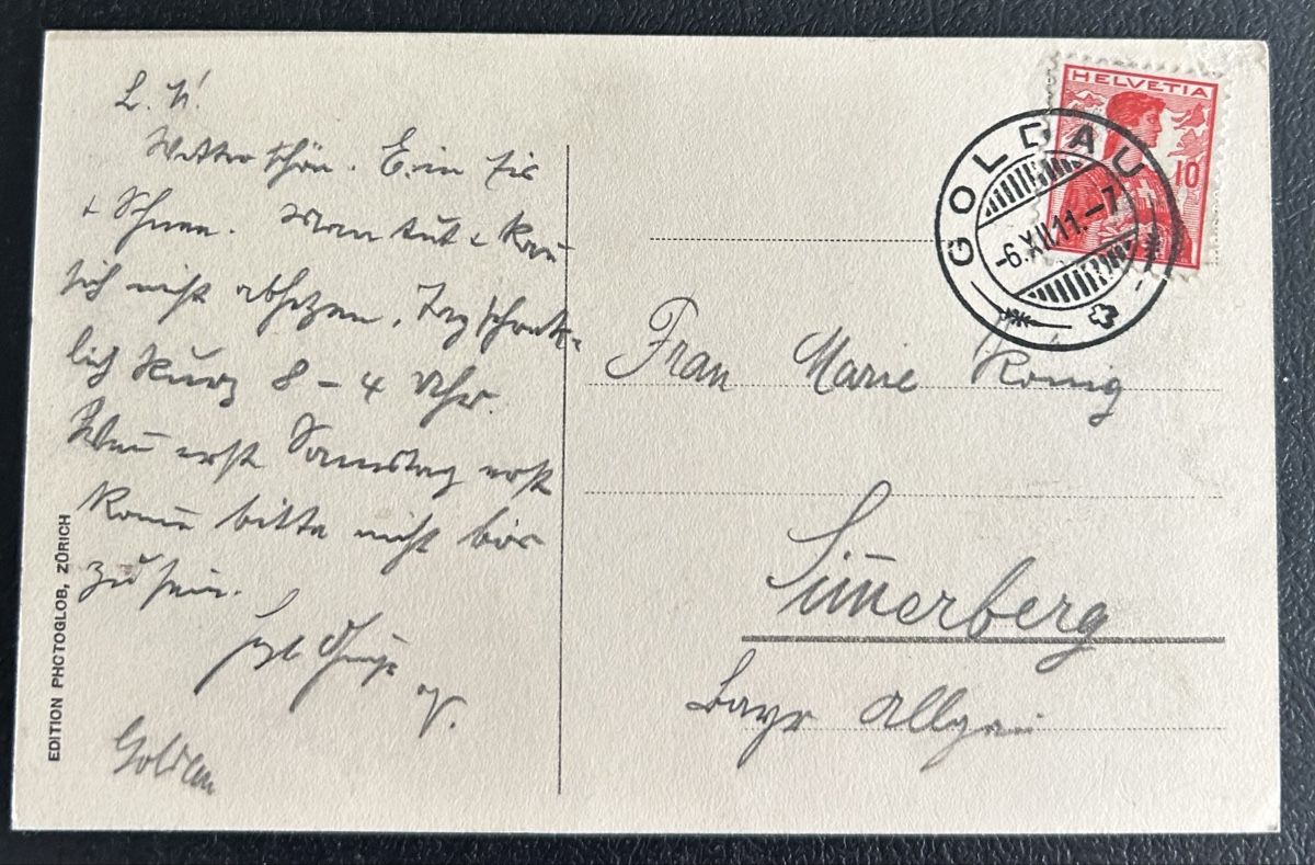 Cartes postales: AK Goldau 1911 – D'occasion à Horw par Tellbub 1