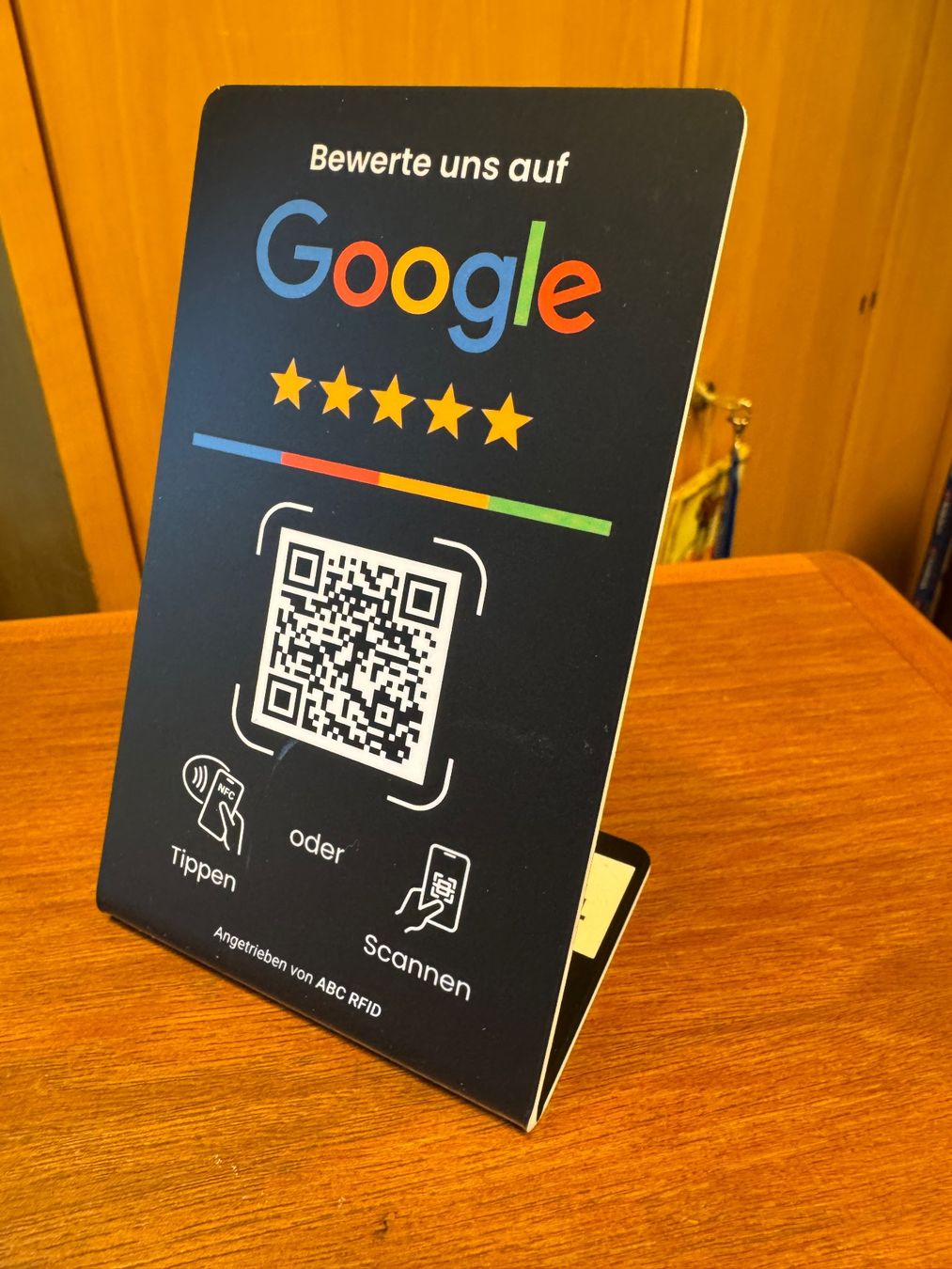 Cartoline: Google Bewertungskarte mit QR Code und NFC Funktion! – Nuovo e nell'imballaggio originale da Birmensdorf ZH venduto da Isko 1