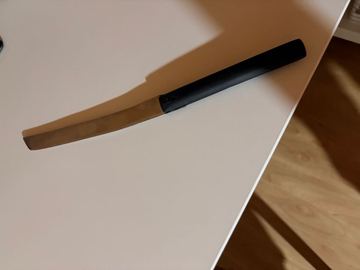 Internationale Kunst: Handgemachtes Minikatana – Gebraucht aus Kirchberg BE von Tim_187 1