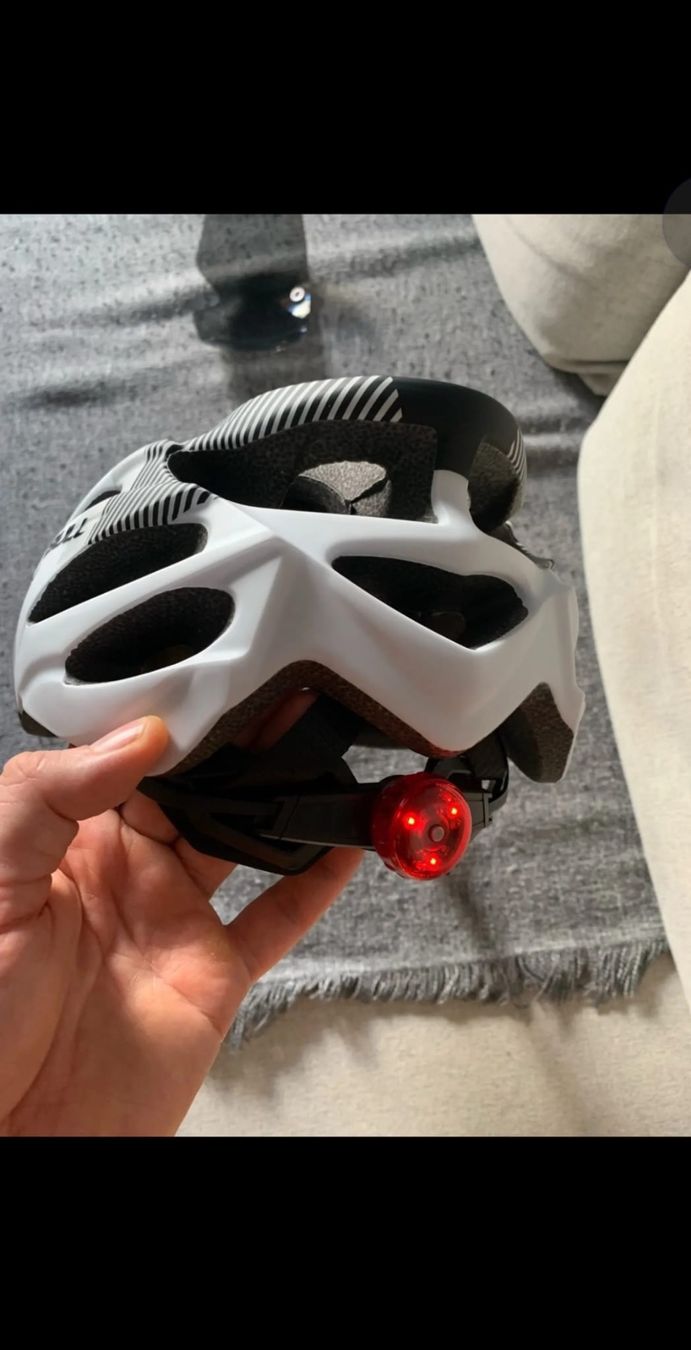 Caschi: Fahrrad Helm LED Licht mit Visier – Nuovo e nell'imballaggio originale da Suhr venduto da chr_db22 4