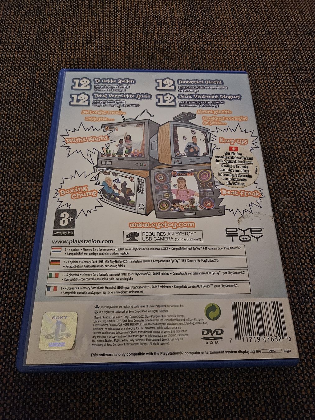 Giochi: Eye Toy Play – Usato da Schaffhausen venduto da saentsch5.1 1