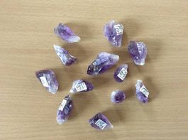 Amethyst Steine, unbehandelt