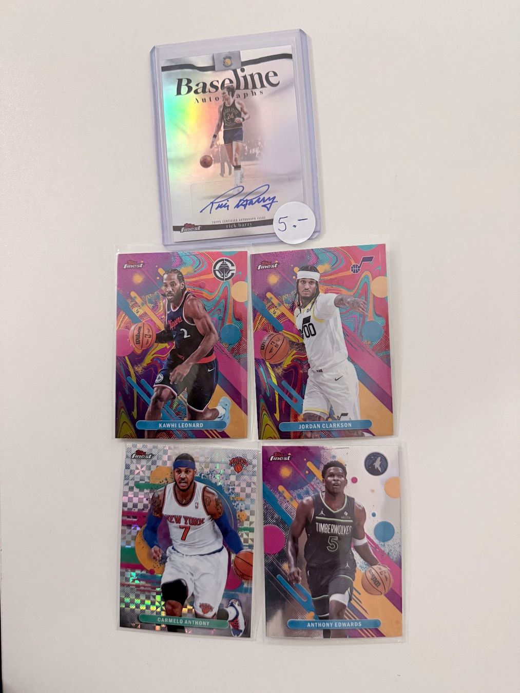Topps Carte collezionabili: Topps Finest 2025/26 Auto Reflactor, Inserts und Base und RC – Nuovo (secondo la descrizione) da Küttigen venduto da Donart10 2