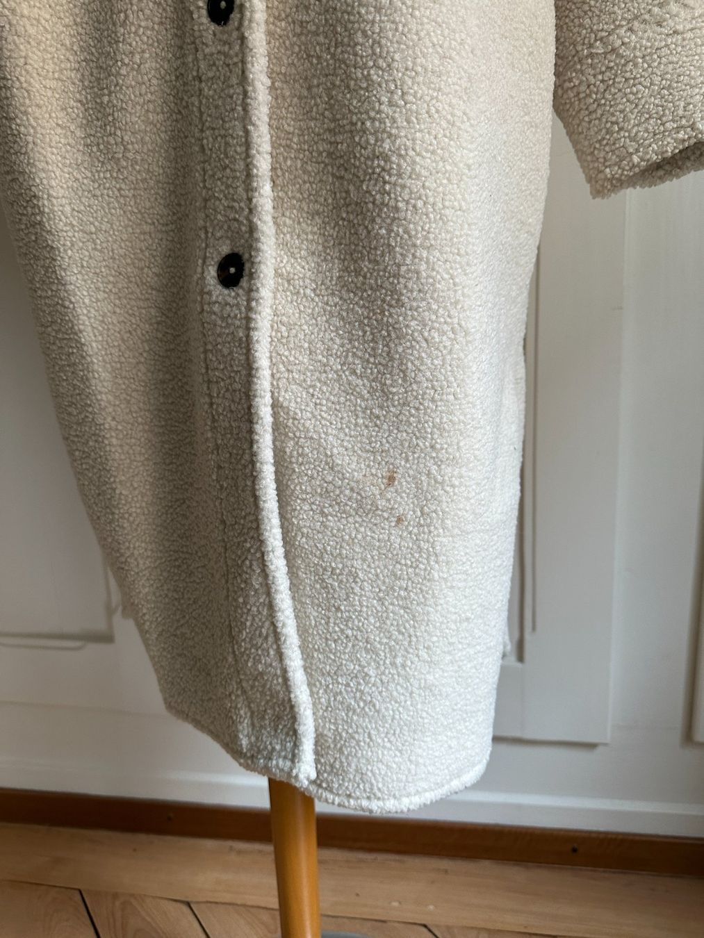 H&M Cappotti: Teddy Mantel beige S – Usato da Zürich venduto da Diazaio 2