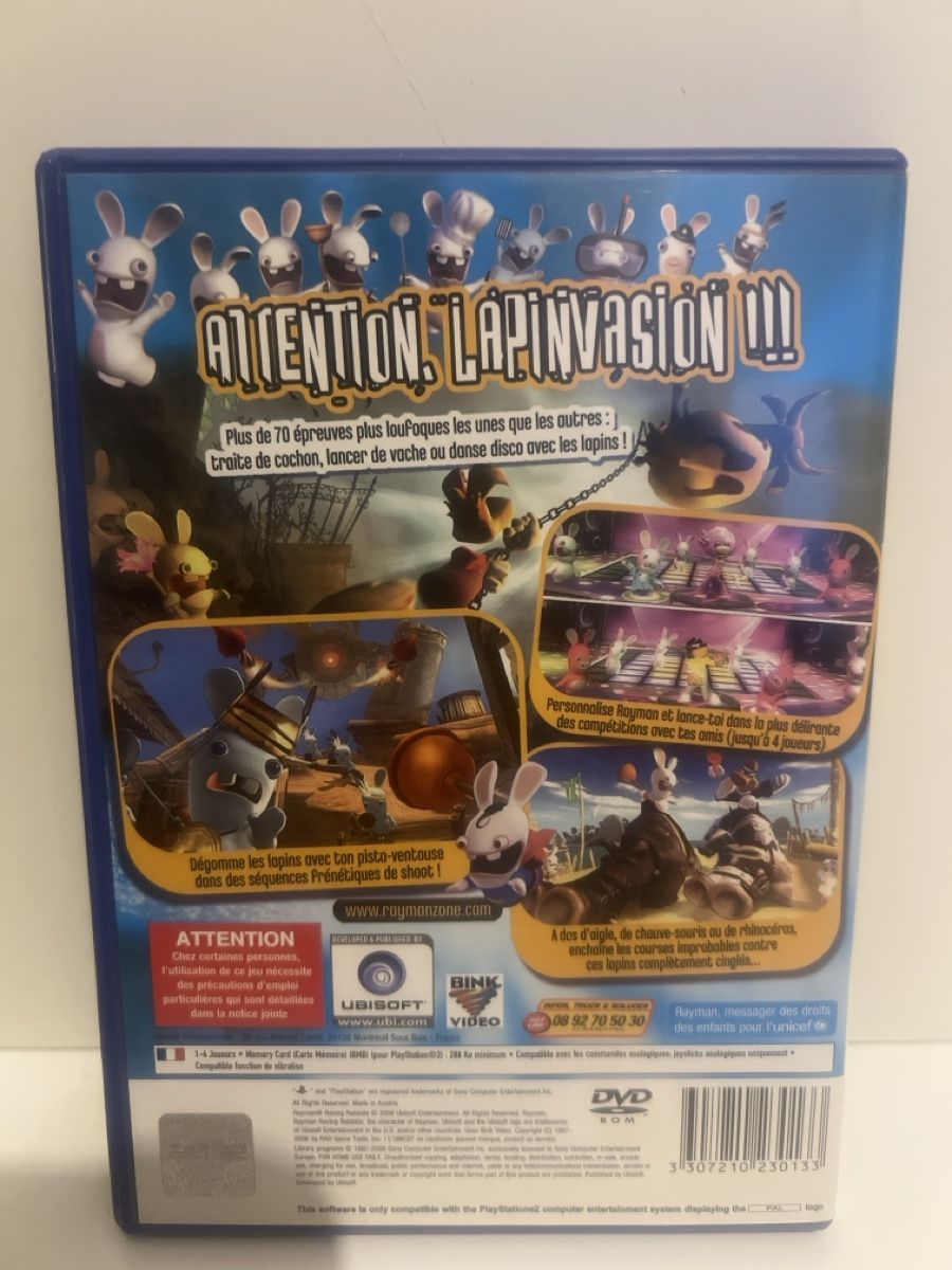 Giochi: Rayman Raving Rabbids PS2 - Top Zustand! – Usato da Villmergen venduto da MAYIAN_RETRO 1