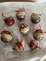 Weihnachtsschmuck Kugeln und Glocken 8-teilig