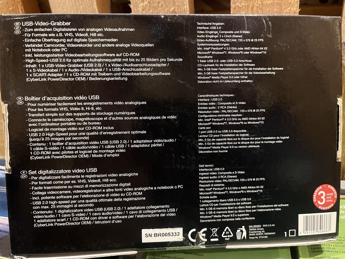 Konverter: Silvercrest USB-Video-Grabber neuwertig – Neu und originalverpackt aus Marly von realdeal_2013 1