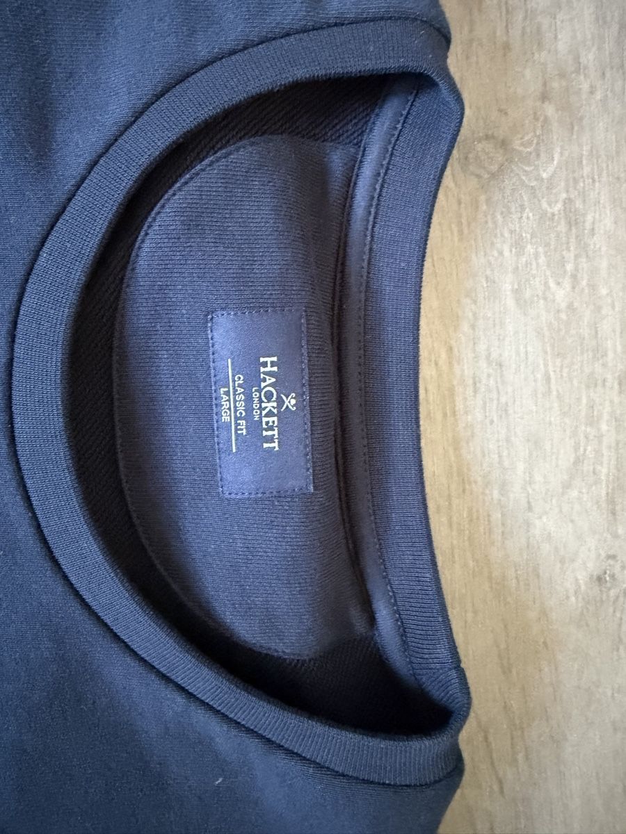 Hackett Maglioni & Felpe: Herren Pullover Hackett London dunkelblau Grösse L – Nuovo (secondo la descrizione) da Winkel venduto da cepunkt 1