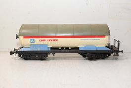 Eisenbahnwagen L'AIR LIQUIDE Kesselwagen Lima Spur 0 mit OVP