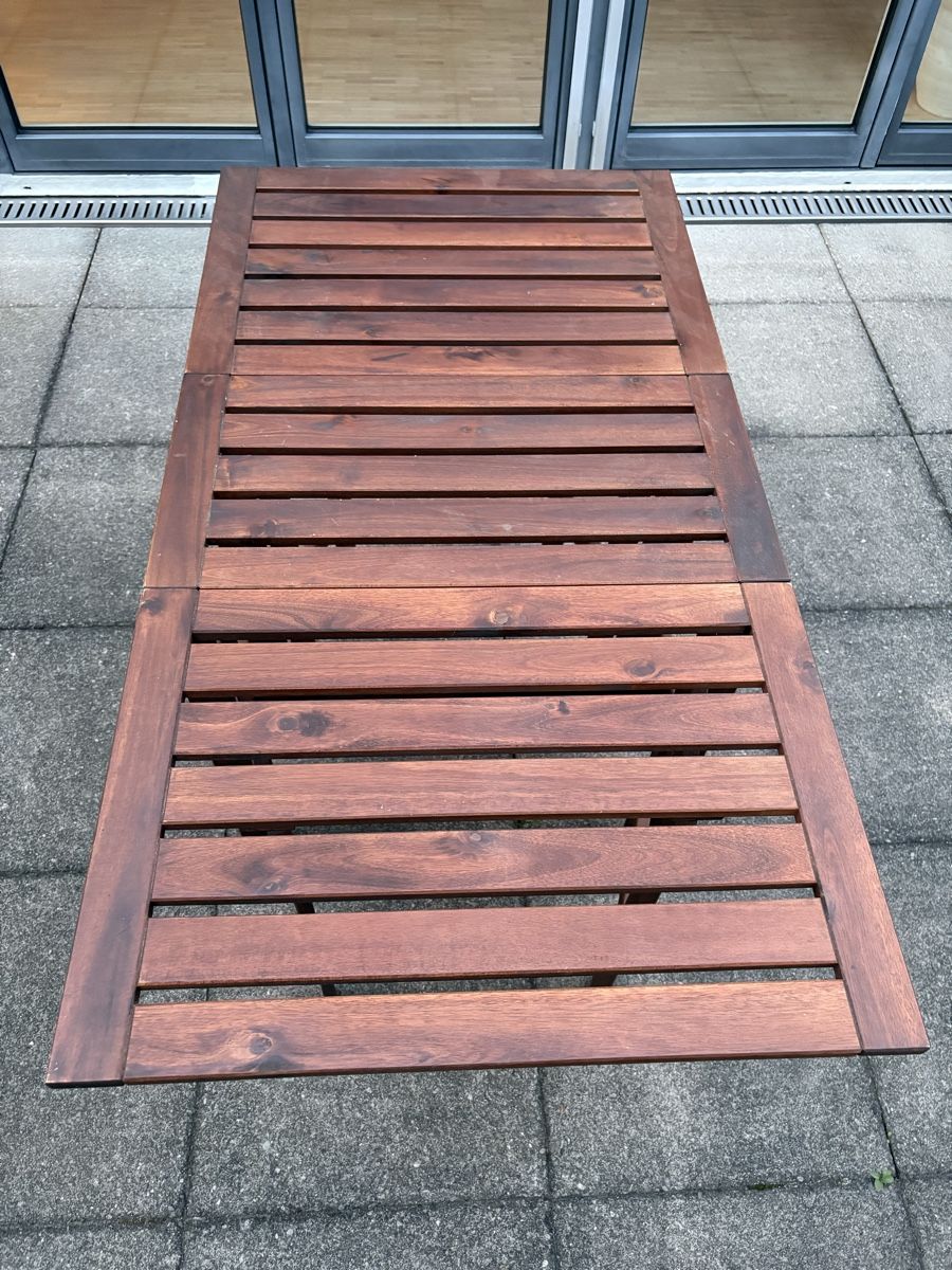 Tavoli: Holz Klapptisch, ideal für Balkon oder Garten – Usato da Küsnacht / ZH venduto da dm.mm 1