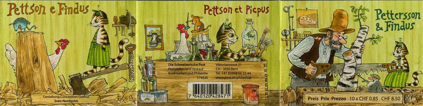 Tutti i francobolli: Markenheft Pettersson und Findus** – Nuovo (secondo la descrizione) da Dottikon venduto da haeusibuh5 1