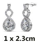 Orecchini pendenti & Orecchini a lobo: Ohrstecker  mit Swarovski Elements – Nuovo e nell'imballaggio originale da Bottenwil venduto da anh_5brz 1