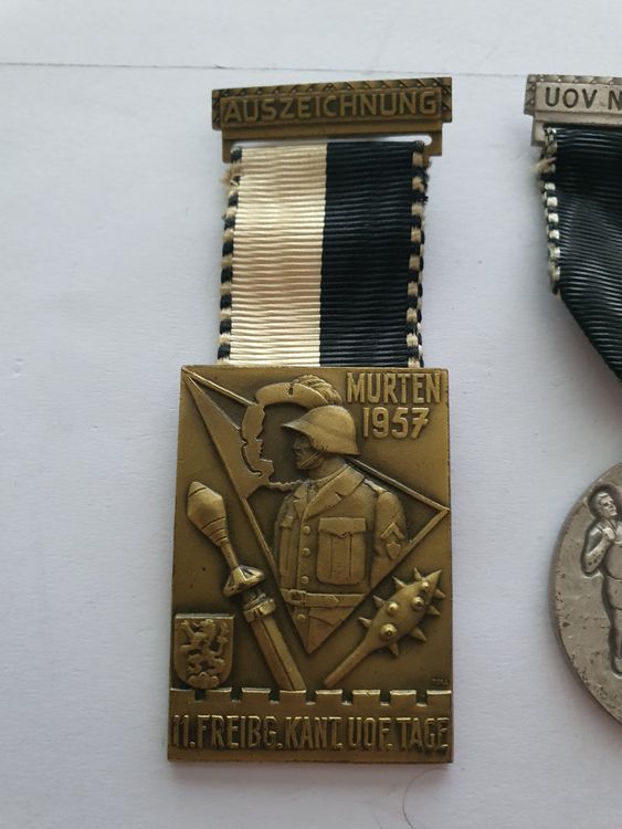 Medaillen: 19. Schweizer Auszeichnungen – Gebraucht aus Schwarzenburg von D.a.v.i.dM. 1