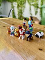 12 Piece Paw Patrol Toy Set - birthday cake decoration