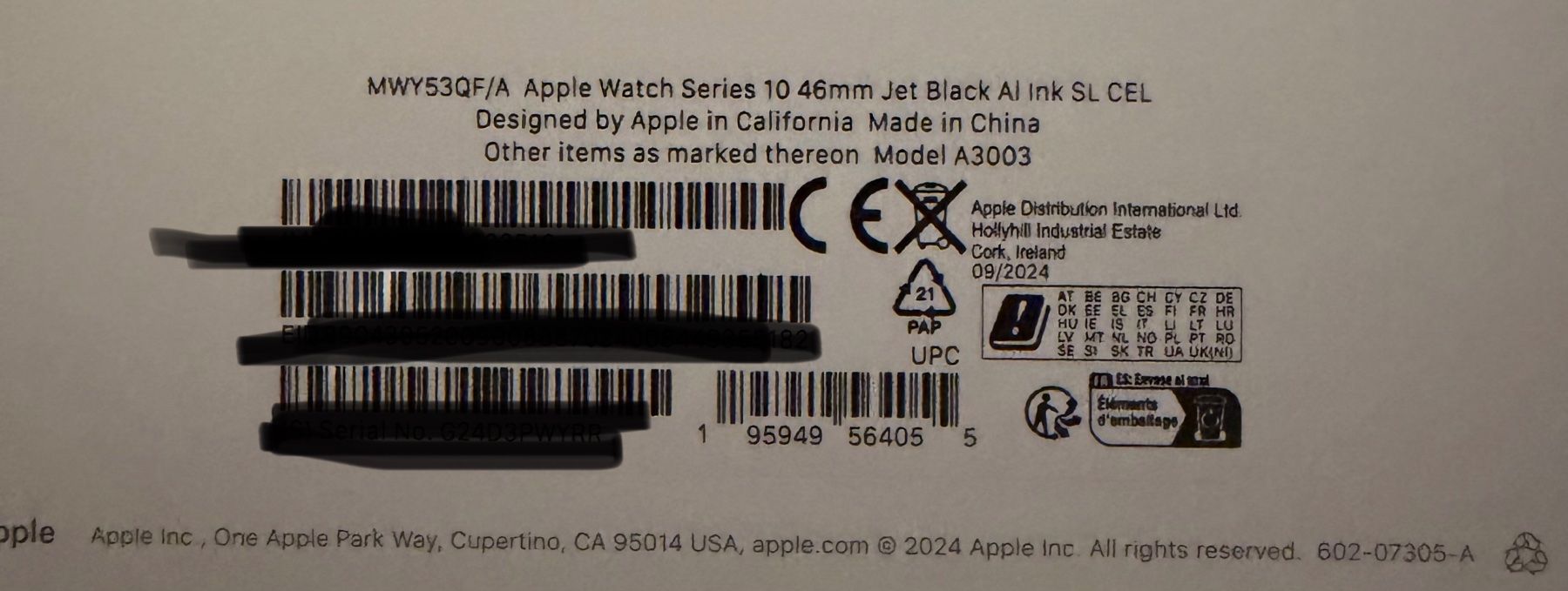 Apple Smartwatch: Apple Watch Series 10 Cellular + GPS - Jet Black – Gebraucht aus Oetwil a.d. Limmat von cabber333 5