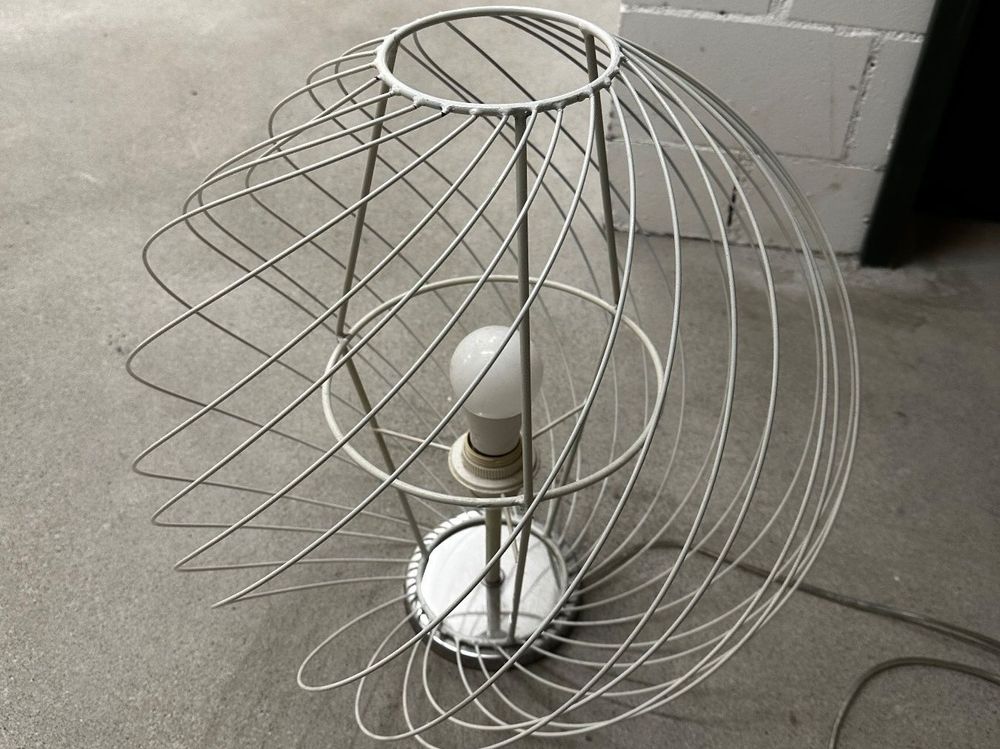 Lampe von KARE Design weisse runde Kugel Kaufen auf Ricardo