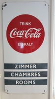 Original Coca-Cola Emaille Schild
