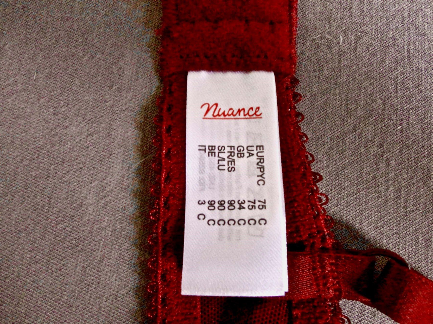 Altra biancheria intima: Nuance BH 75C,  Weinrot NEU – Nuovo (secondo la descrizione) da Dottikon venduto da Facehugger2012 8