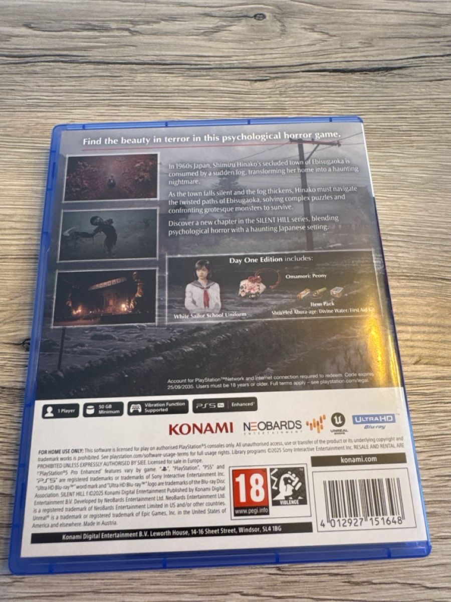 Giochi: Silent Hill Day One Edition PS5 Konami – Usato da Courrendlin venduto da jay_lkn6 2