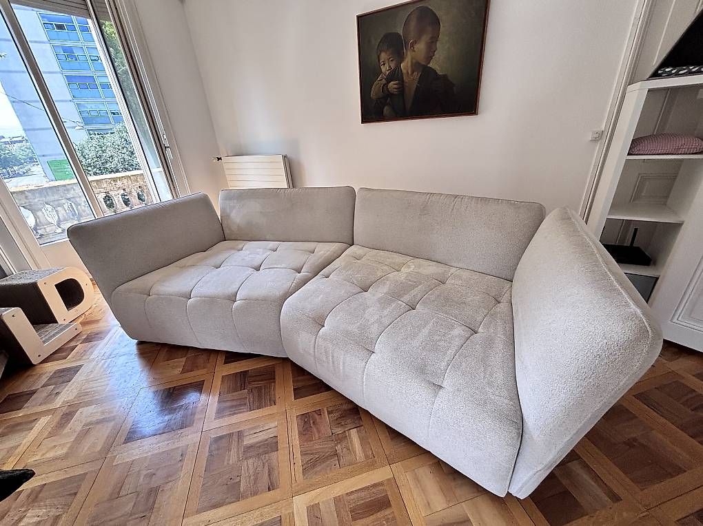 Conforama Divani: Canapé Sophie 4 places – Usato da Genève venduto da hoe_l7lz