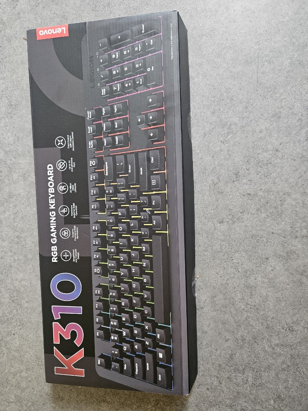 Lenovo Tastiere: Lenovo K310 RBG Gaming Keyboard – Nuovo (secondo la descrizione) da zürich venduto da hat_c9cg 1