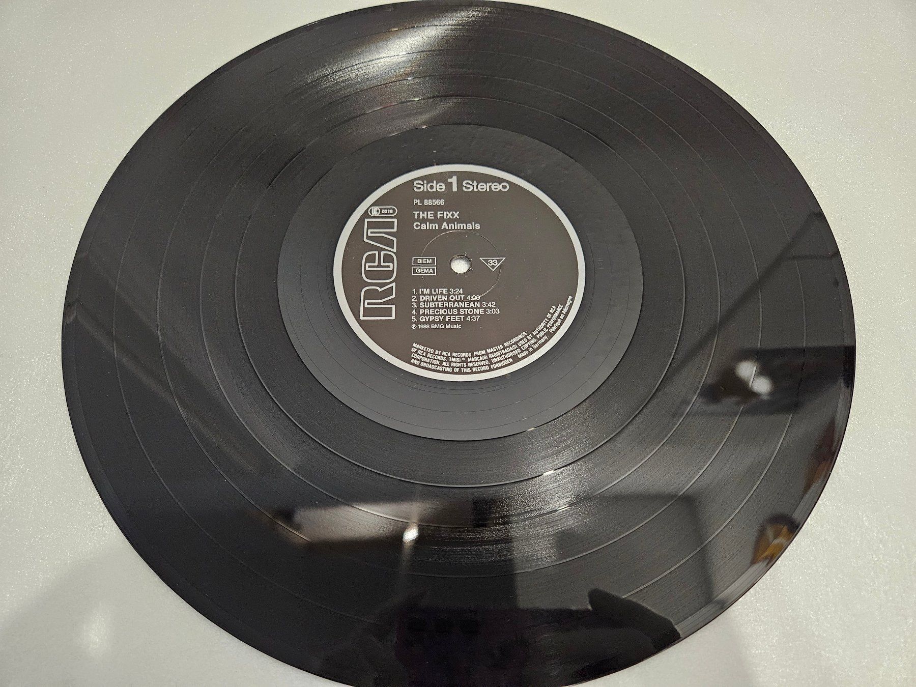 Dischi in vinile: The Fixx – Calm Animals – Usato da Uster venduto da Vinyl-Leidenschaft 3