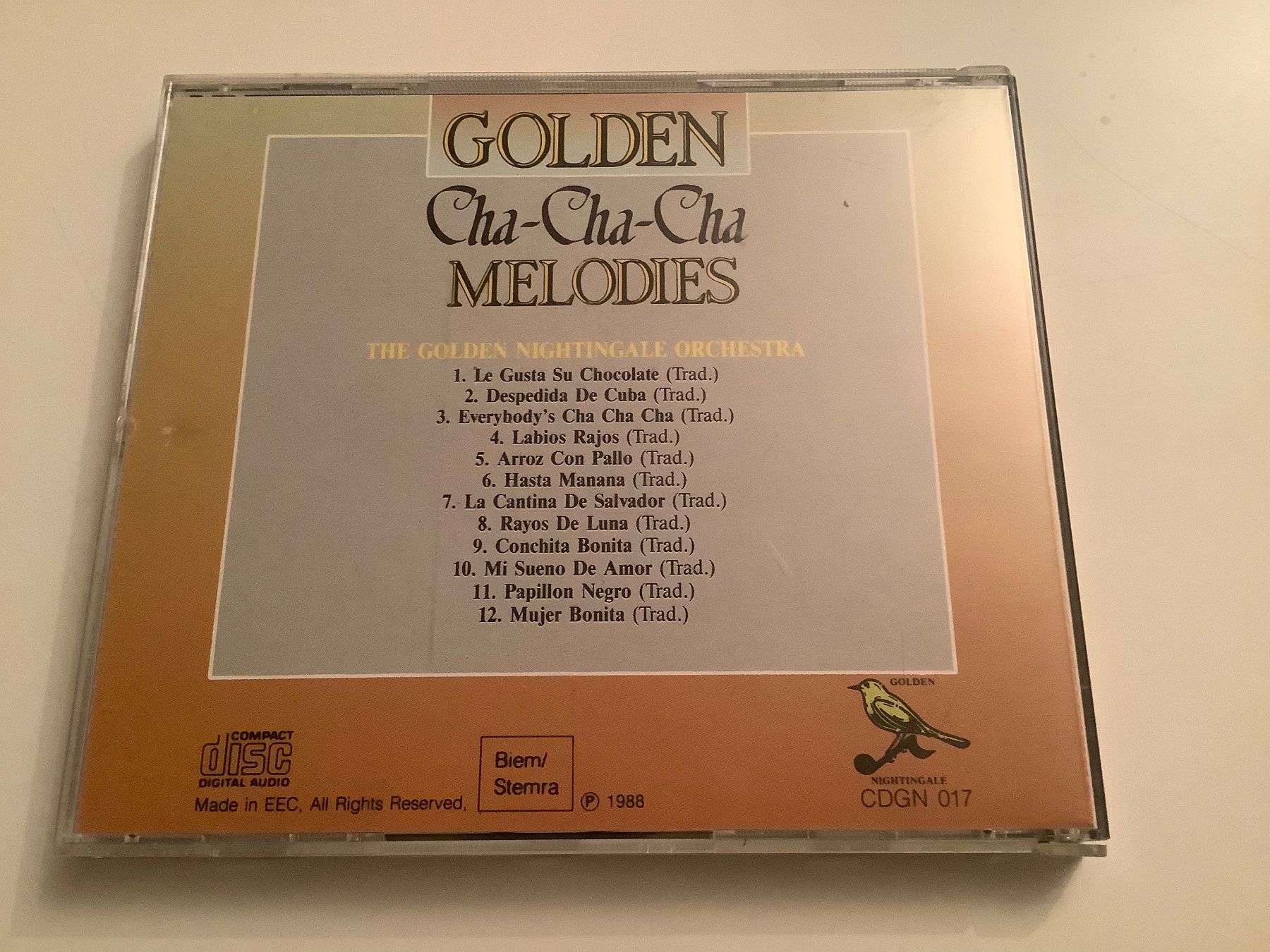 CDs: Golden Cha-Cha-Cha Melodies – Gebraucht aus Dübendorf von Shreck 1