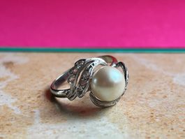 Fingerring Perle Elegance (56)