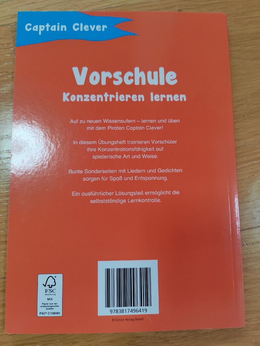 Libri: Captain Clever - Vorschule Vorbereitung – Usato da Sulzbach venduto da isojic 8