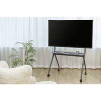 TV Ständer mit Rollen, flexibel und neuwertig zu verkaufen!