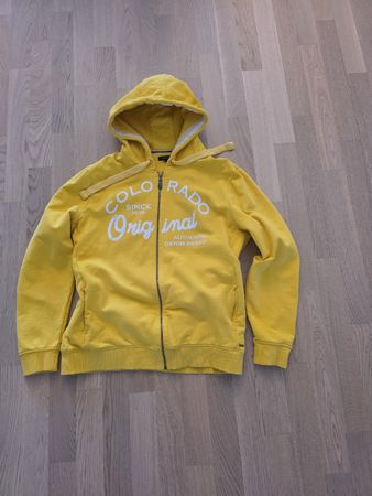 Colorado Kapuzenpullover, Gr. L, Gelb, guter Zustand