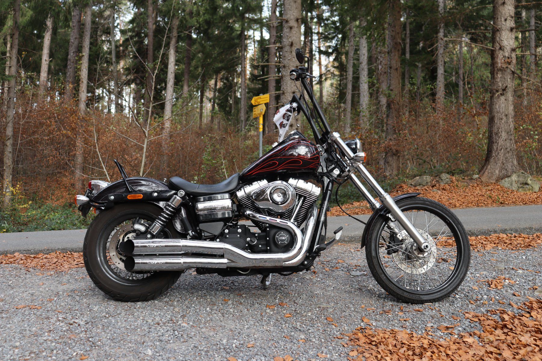 Harley-Davidson Chopper: Harley Davidson Dyna Wide Glide – Usato da Mastrils venduto da HitschHitsch02