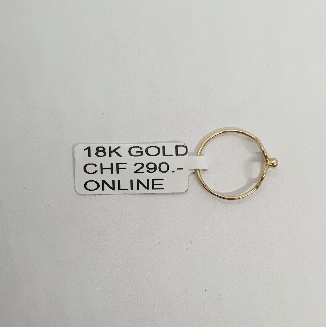 Anelli: Echt 18K Gold Ring – Usato da Luzern venduto da Goldhaus-Luzern 1