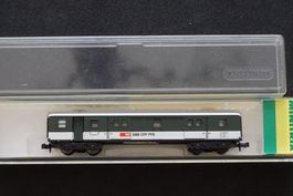 MINITRIX Gepäckwagen SBB Spur N