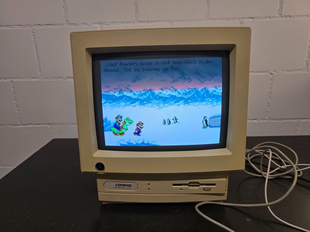 Ordinateur Compaq Presario 425 Tout-en-un – Pour Pièces, Non Fonctionnel, Vintage