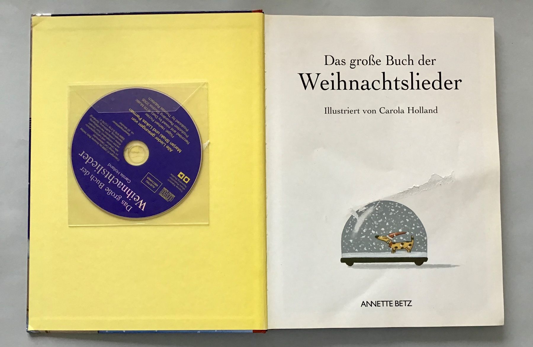Bücher: Das grosse Buch der Weihnachtslieder mit CD – Gebraucht aus Bubendorf von Alpenheidi 2