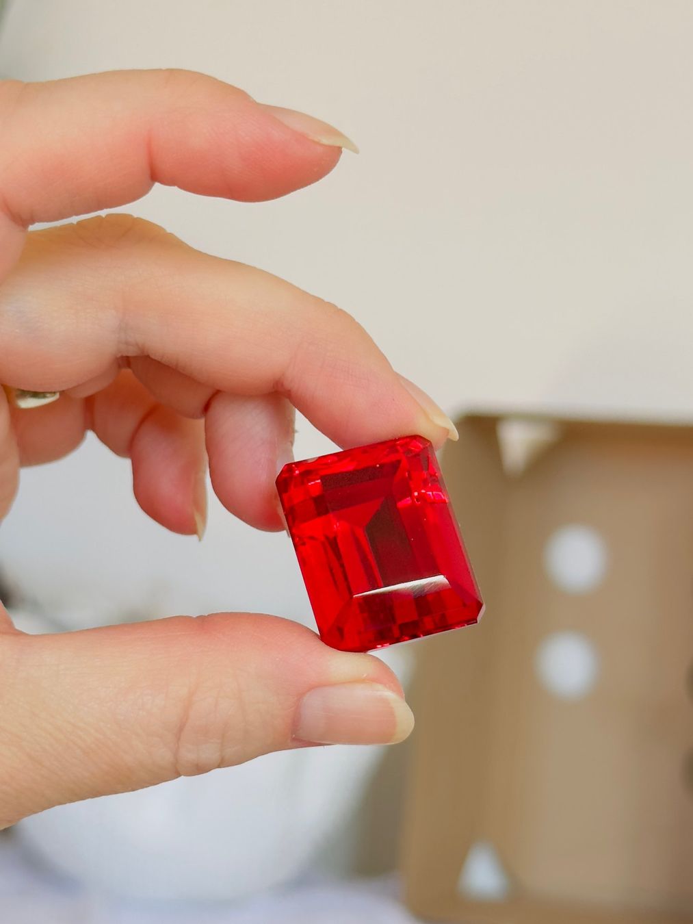 Pietre preziose: CERTIFIED 96.80 Ct – Nuovo e nell'imballaggio originale da Genève venduto da AWWA 4