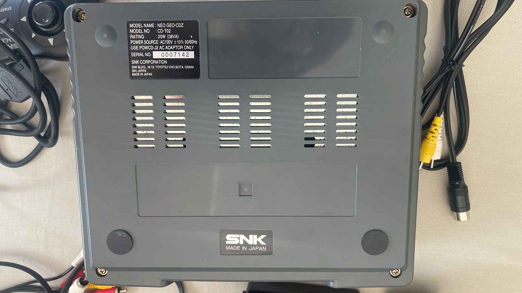 Console: Neo Geo CD Z with games – Usato da St-Cergue venduto da sbach 4